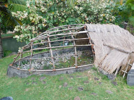 Rapa nui long house 