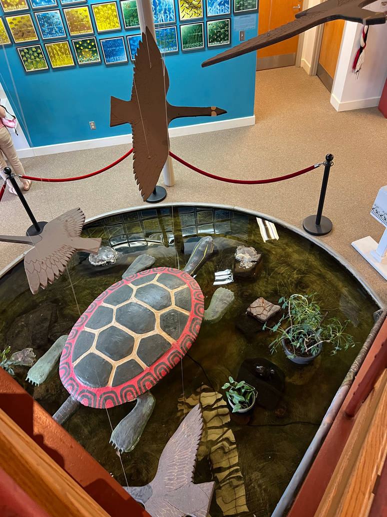 turtle island exhibit by kanjikamehameha on DeviantArt