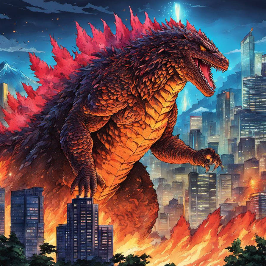 Godzilla Gar Godzilla by Sp-Gart-Brungart on DeviantArt