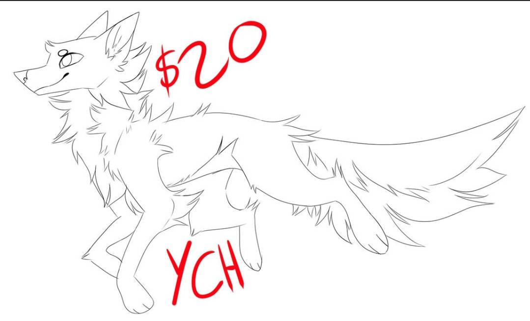 $20 Canine YCH here! 