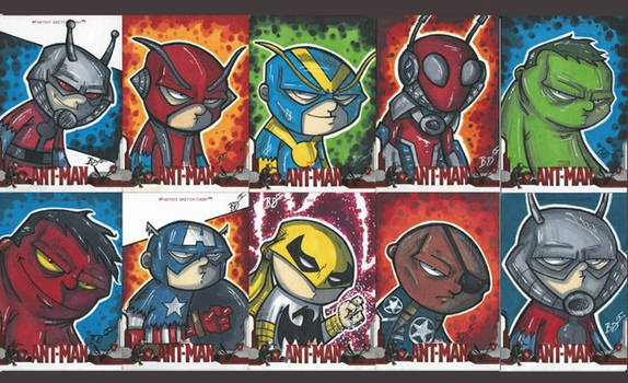 Ant-Man sketch cards