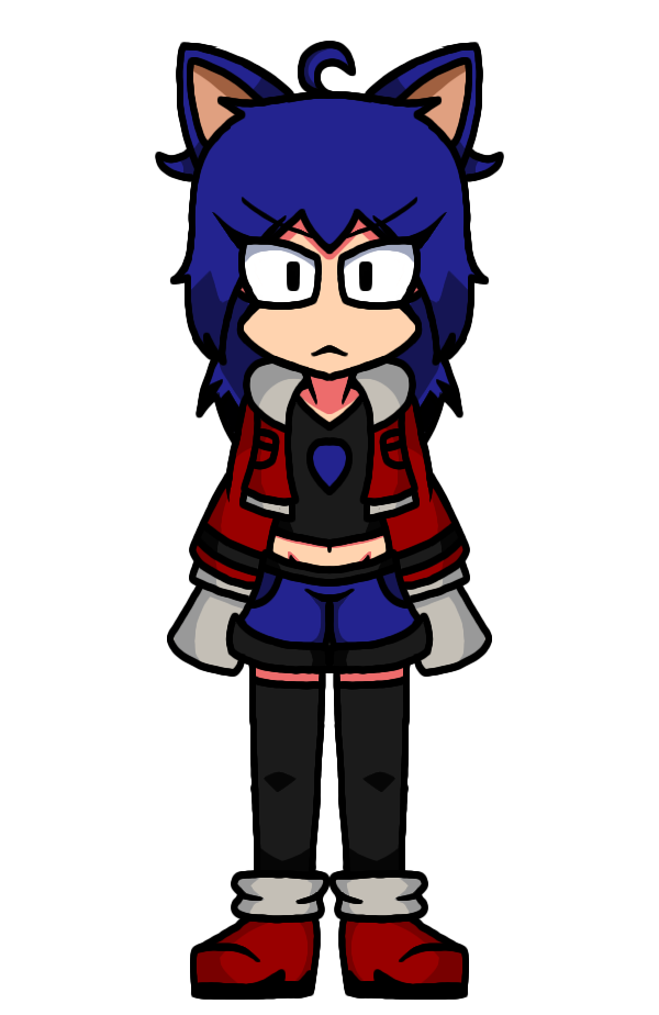 FNF Faker Sonic (EXE) (My design) by AuroraRose45 on DeviantArt