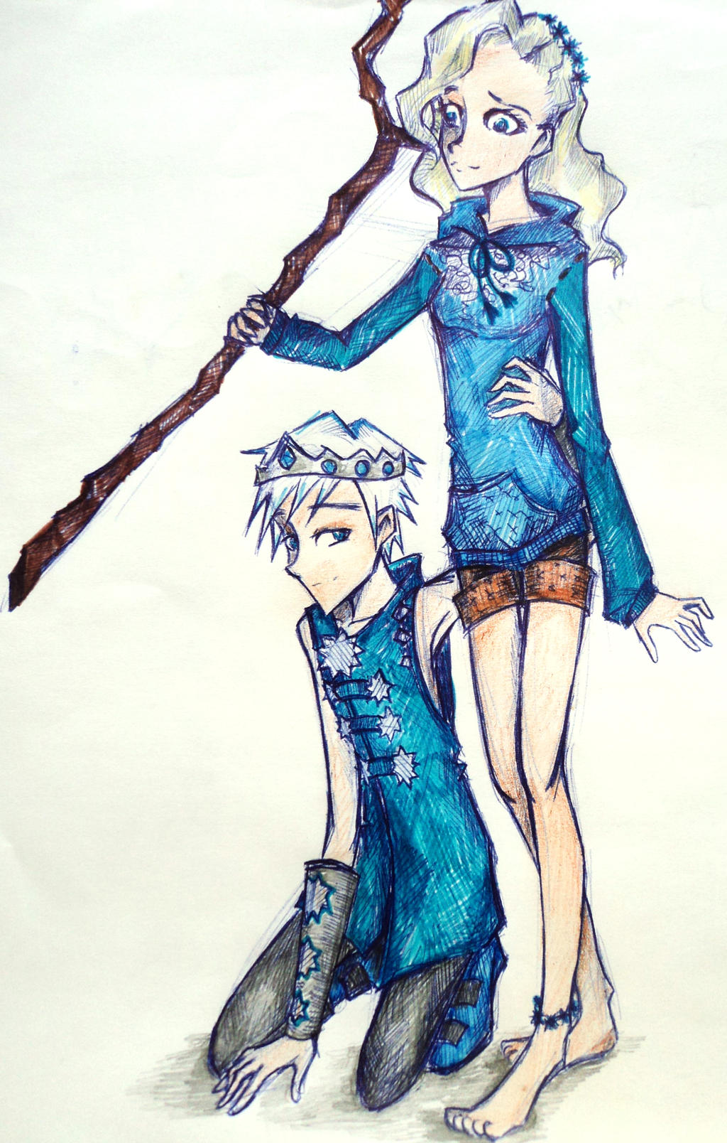 Elsa Frost and her Snow Prince