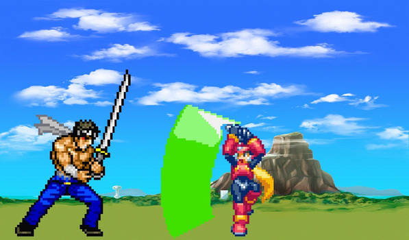 Momotaro VS Zero (Sprite Test)