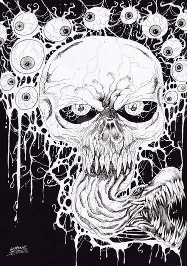 Death Black Metal Artwork by blackdotx on DeviantArt
