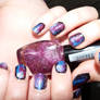 Nail art - Galaxy