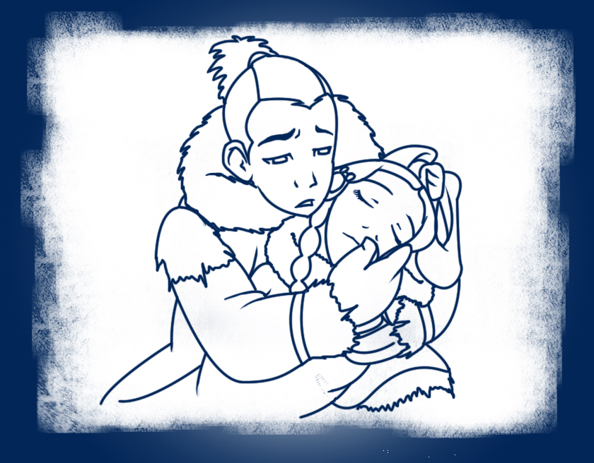 Sokka and Princess Yue