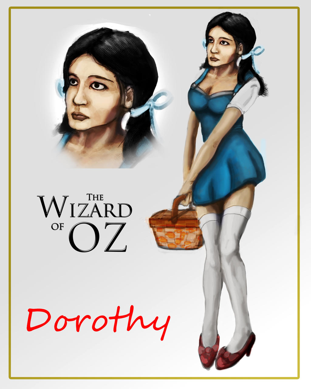 Wizard of Oz - Dorothy concept by DJHolland on DeviantArt