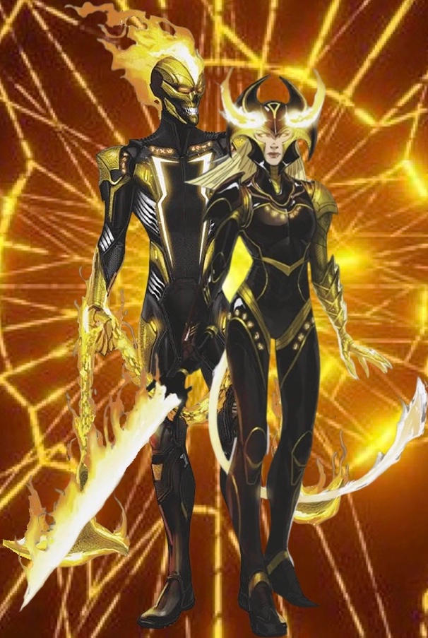 Ghost Rider Magik Ghostrider x Magik Midnight Suns by khaleesiwendy on DeviantArt