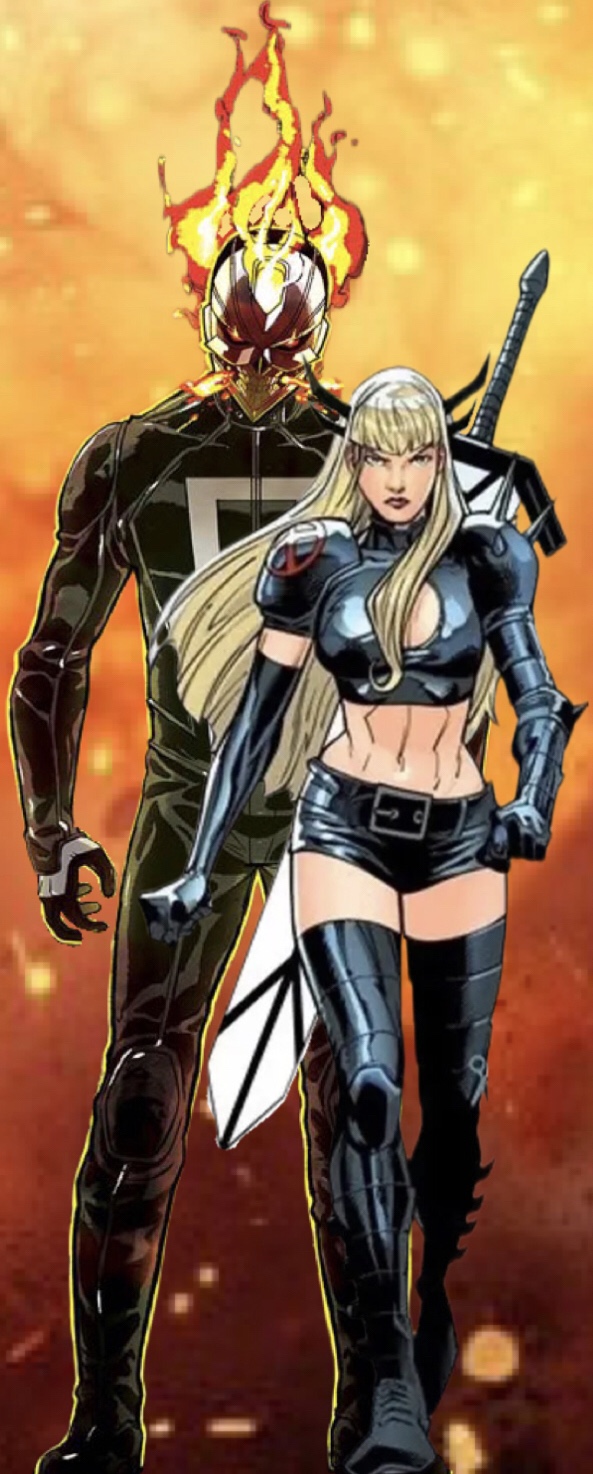 Ghost Rider Magik Ghost rider x magik badass by khaleesiwendy on DeviantArt