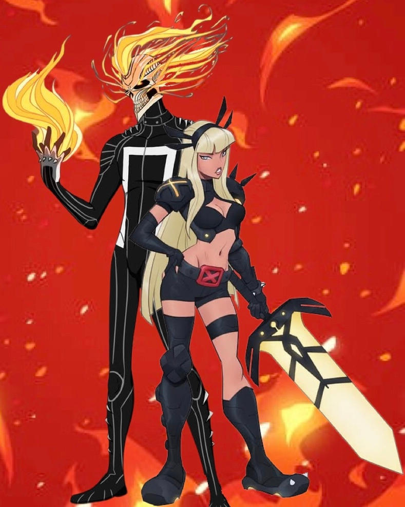 Ghost Rider Magik Ghost rider x magik by khaleesiwendy on DeviantArt