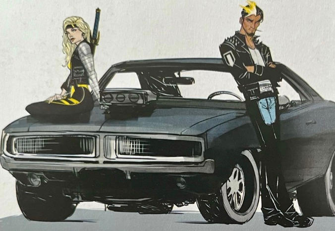 Ghost Rider Magik Ghost rider x magik casual by khaleesiwendy on DeviantArt