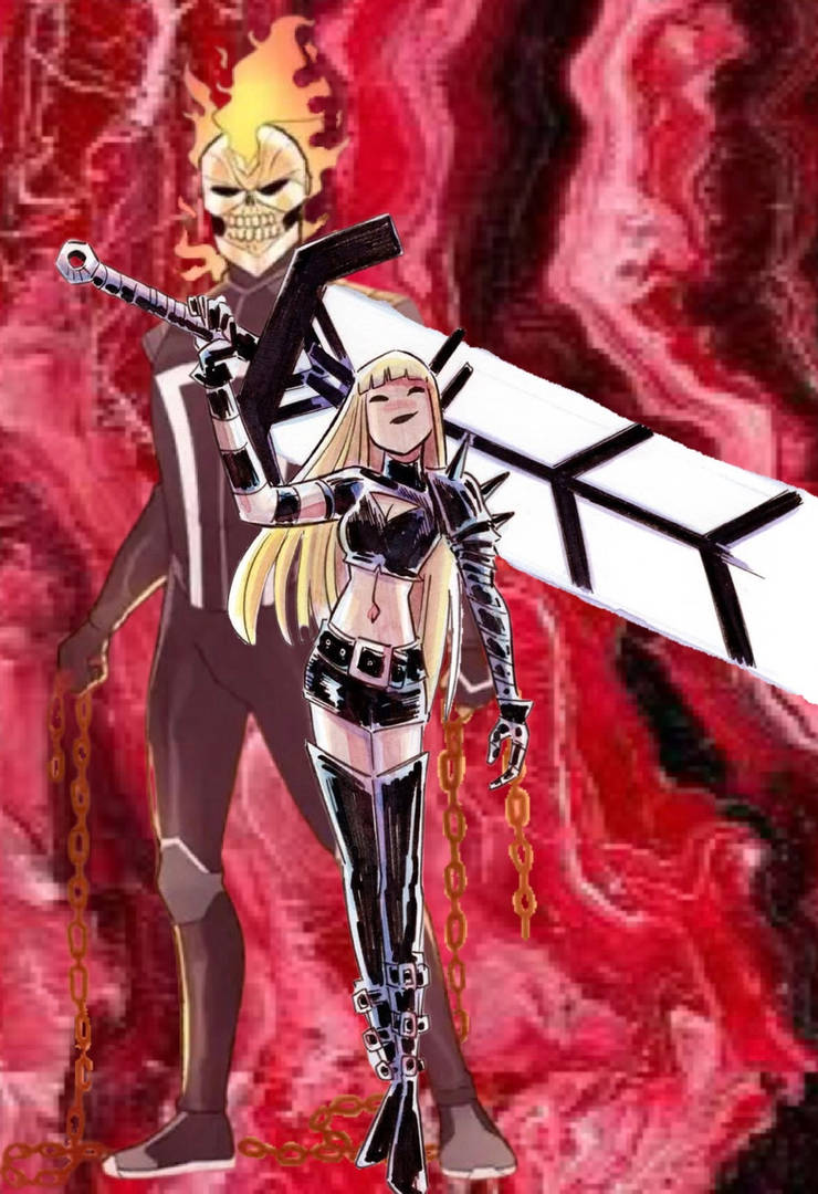 Ghost Rider Magik Ghost rider x magik by khaleesiwendy on DeviantArt