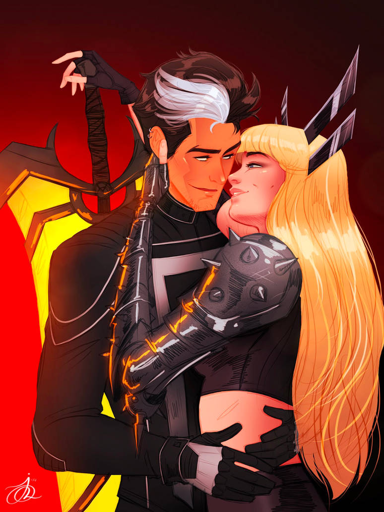 Ghost Rider Magik Ghost Rider x Magik romance by khaleesiwendy on DeviantArt