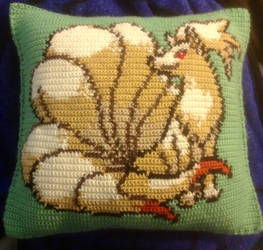 Ninetales Sprite Pillow