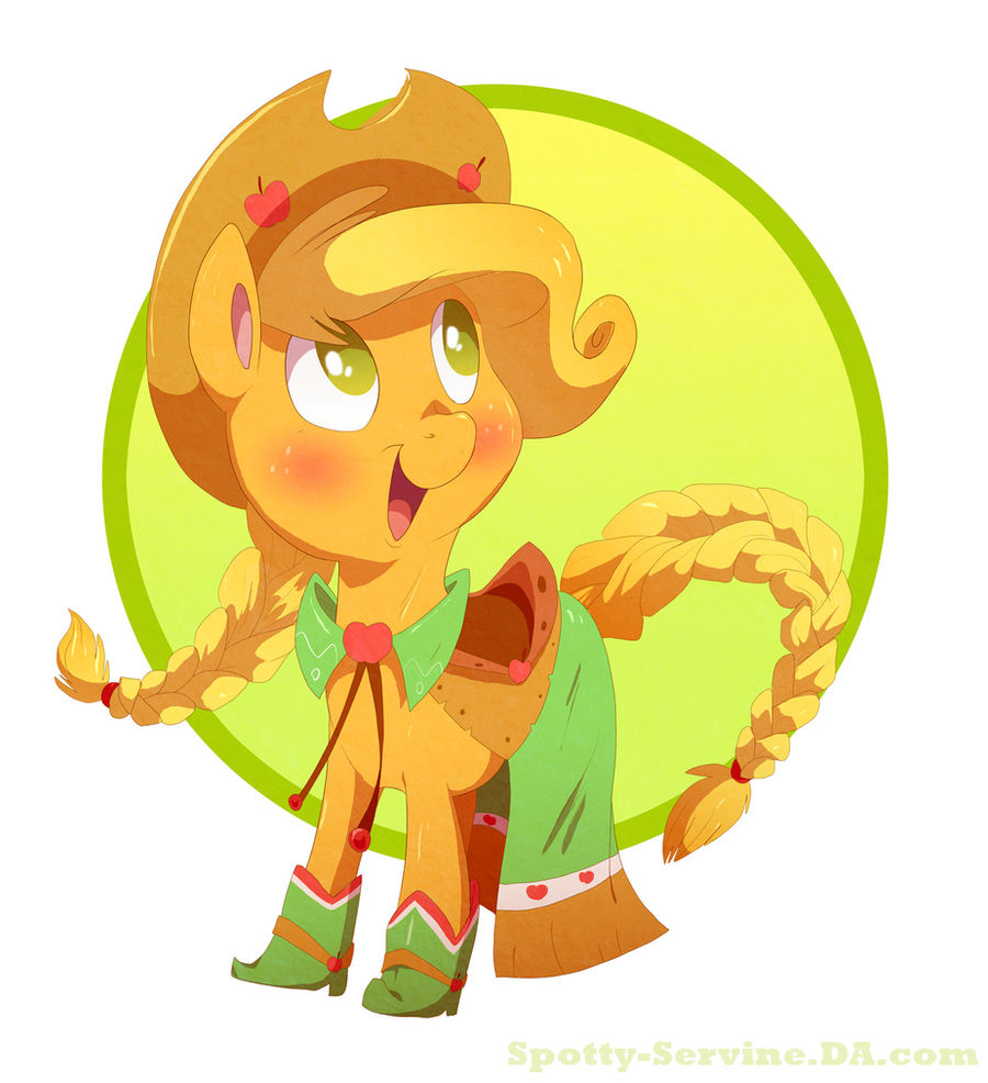 Applejack's Gala dress