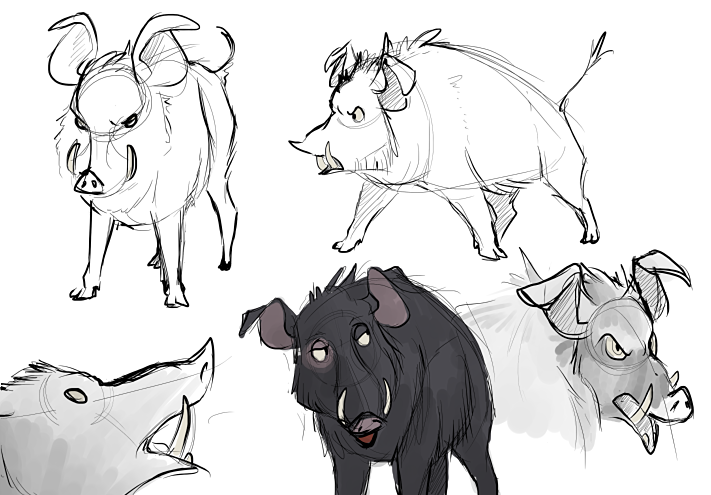 Boar Monkey Deviantart Boar by Frozenspots on DeviantArt