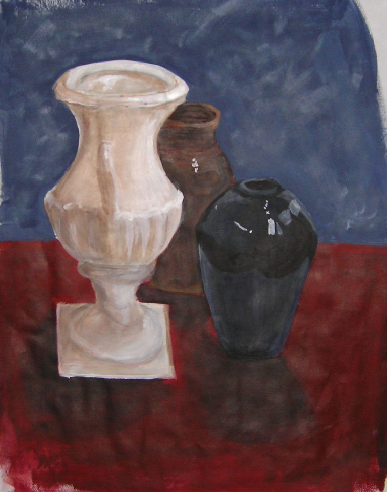 vase and jars