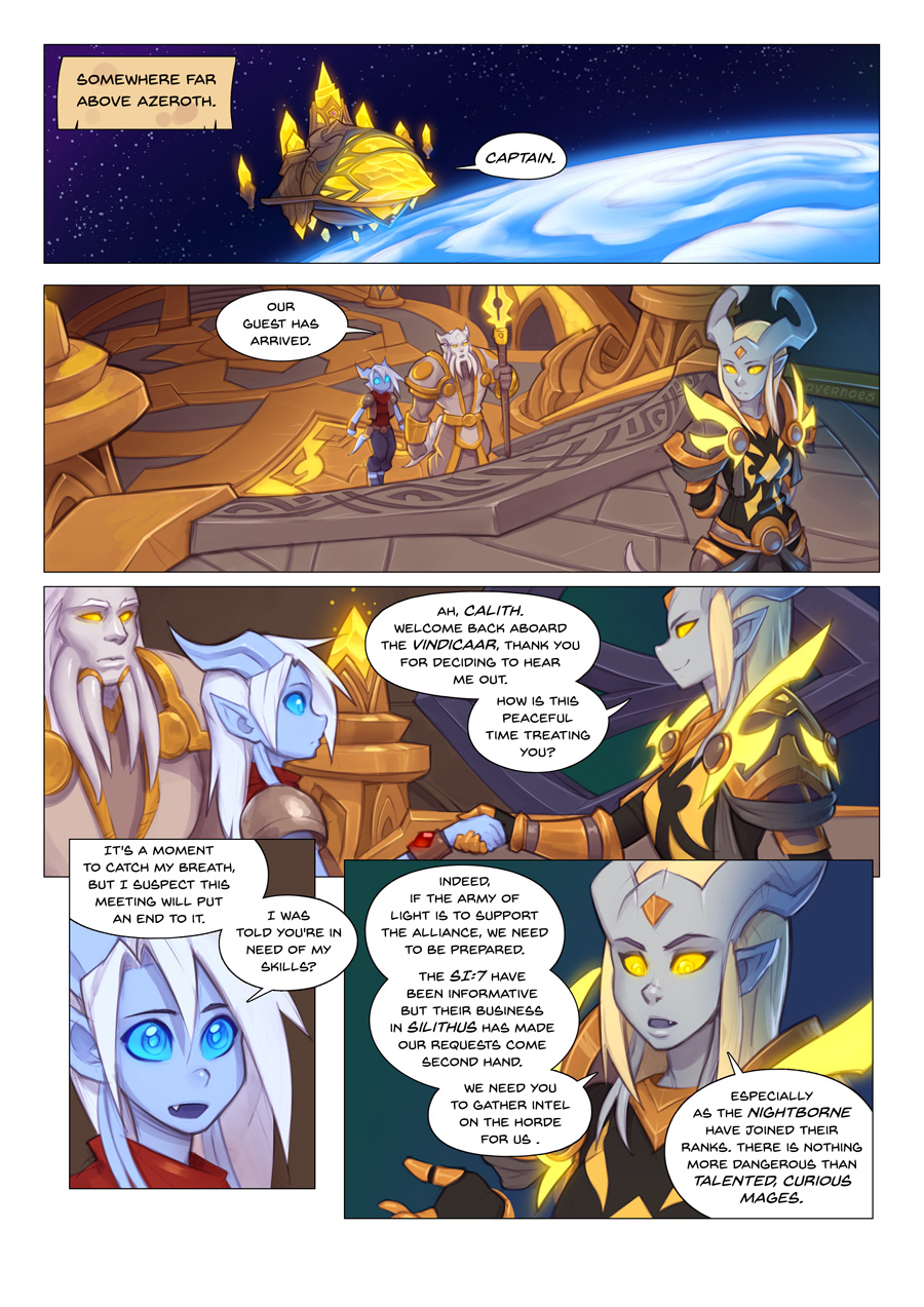 Calith's Mission page 1 by Zeon-in-a-tree on DeviantArt