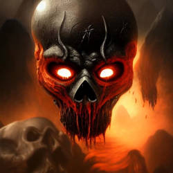 Hell Spawn Skull