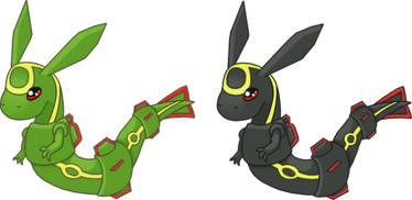 Two Little Rayquaza