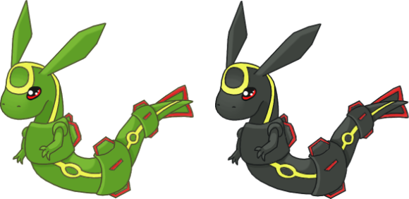 Two Little Rayquaza