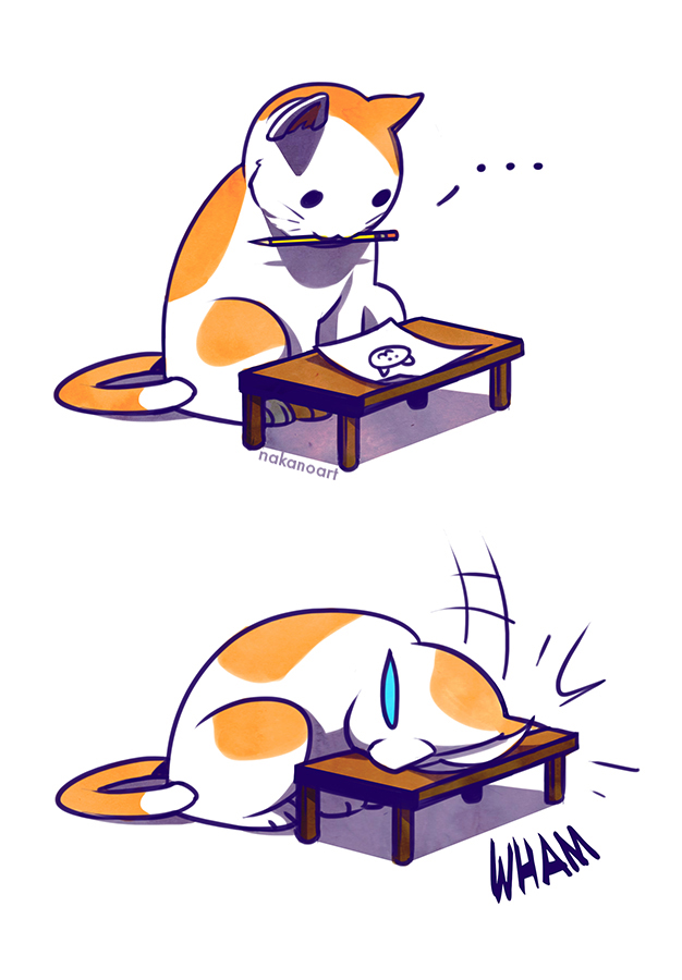 Sad Kitty Facedesk