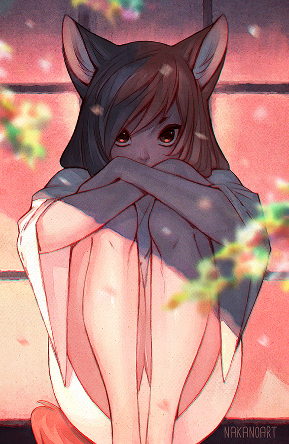 Shy by nakanoart