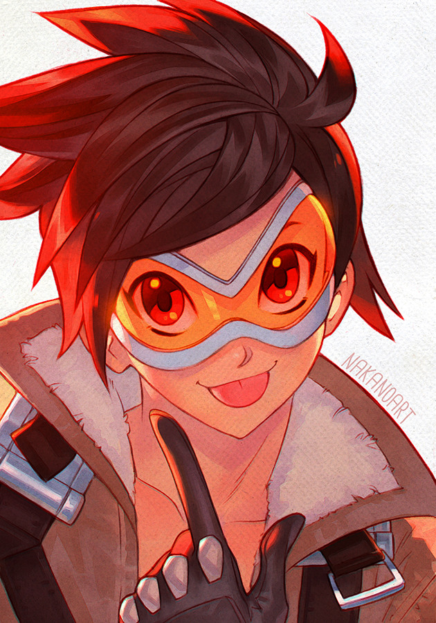 JB on Instagram: Caught you starin' 😉 #Overwatch #OverwatchFanart  #OWfanart #OverwatchArt #Tracer #TracerOverwatch #OverwatchTracer  #DigitalArt #Fanart