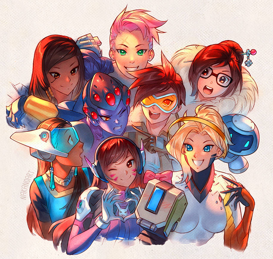 Overwatch - Girls Just Wanna Have Fun! by nakanoart