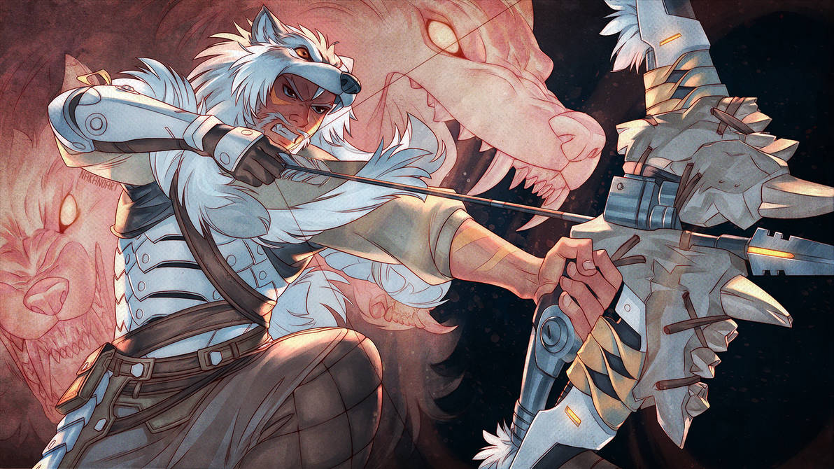 Overwatch Anniversary - Okami Hanzo by nakanoart