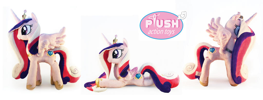 18 Inch Poseable Princess Cadence Plush