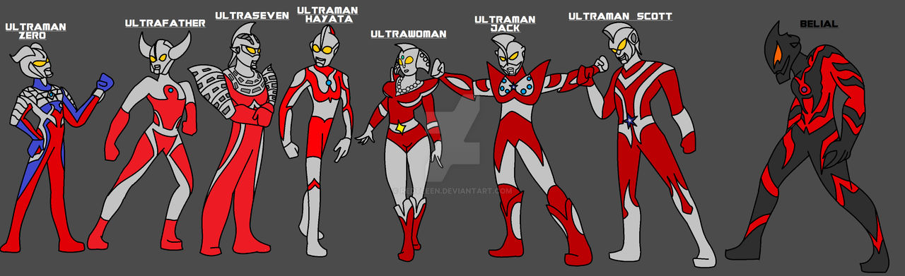 Ultraman Rmen Ultramen by RedTeeen on DeviantArt