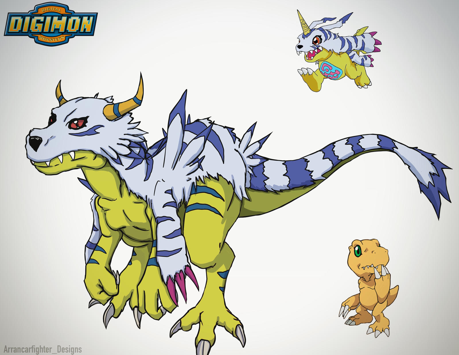 DinoGarurumon by Arrancarfighter on DeviantArt