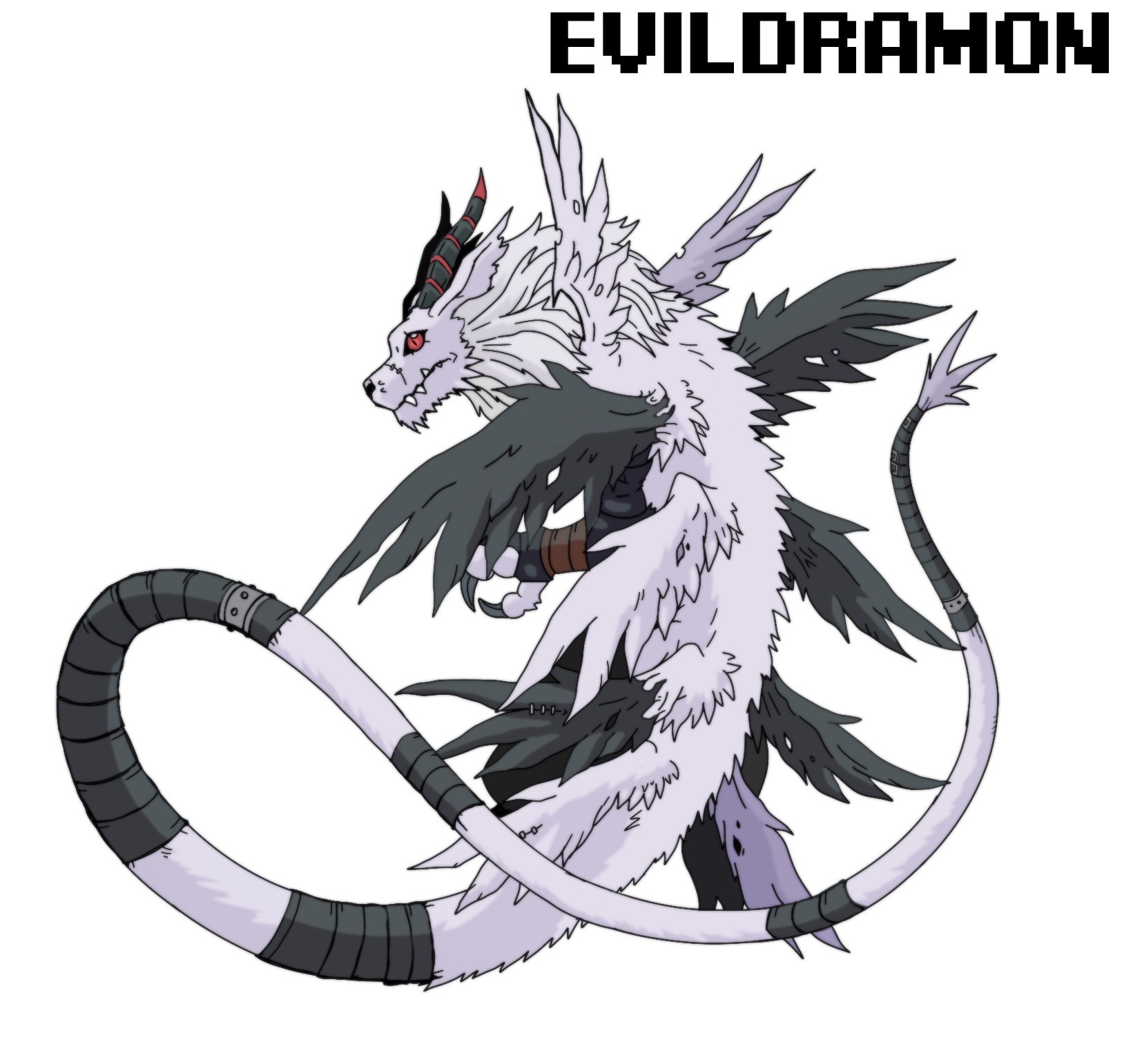 Evil Grademon Evildramon by Arrancarfighter on DeviantArt