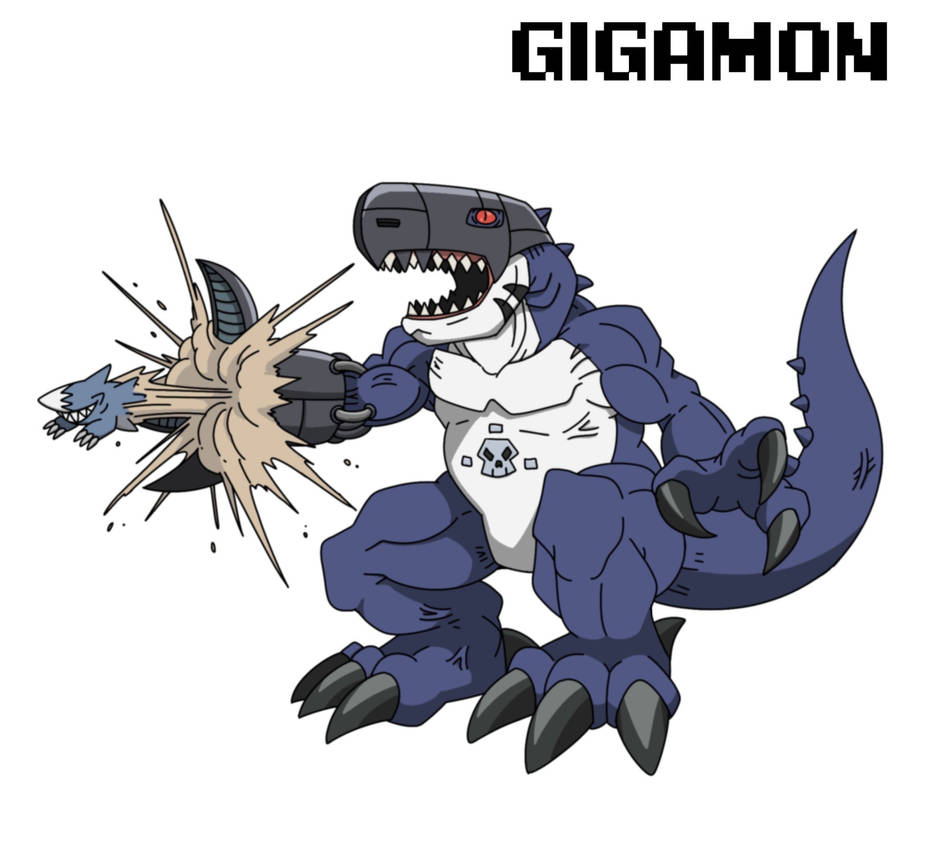 Gigamon by Arrancarfighter on DeviantArt