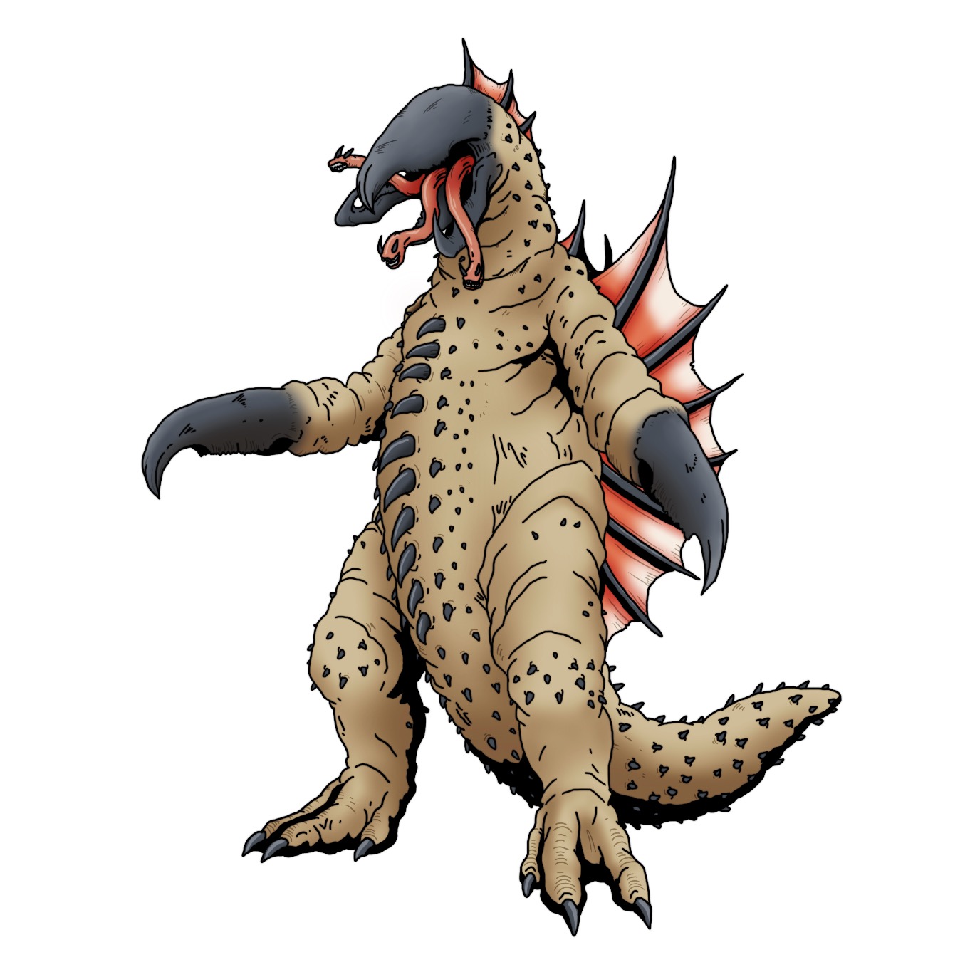 Gigan Graboid by Arrancarfighter on DeviantArt