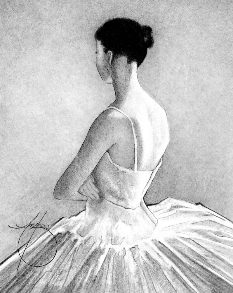 Drawing Backbencer Dancer from Back by JournalMTW on DeviantArt