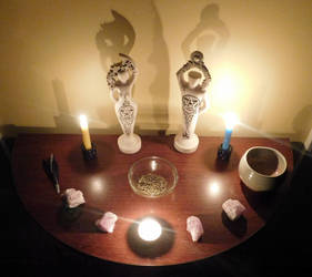 Litha Altar 2018