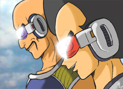 Vegeta and Nappa