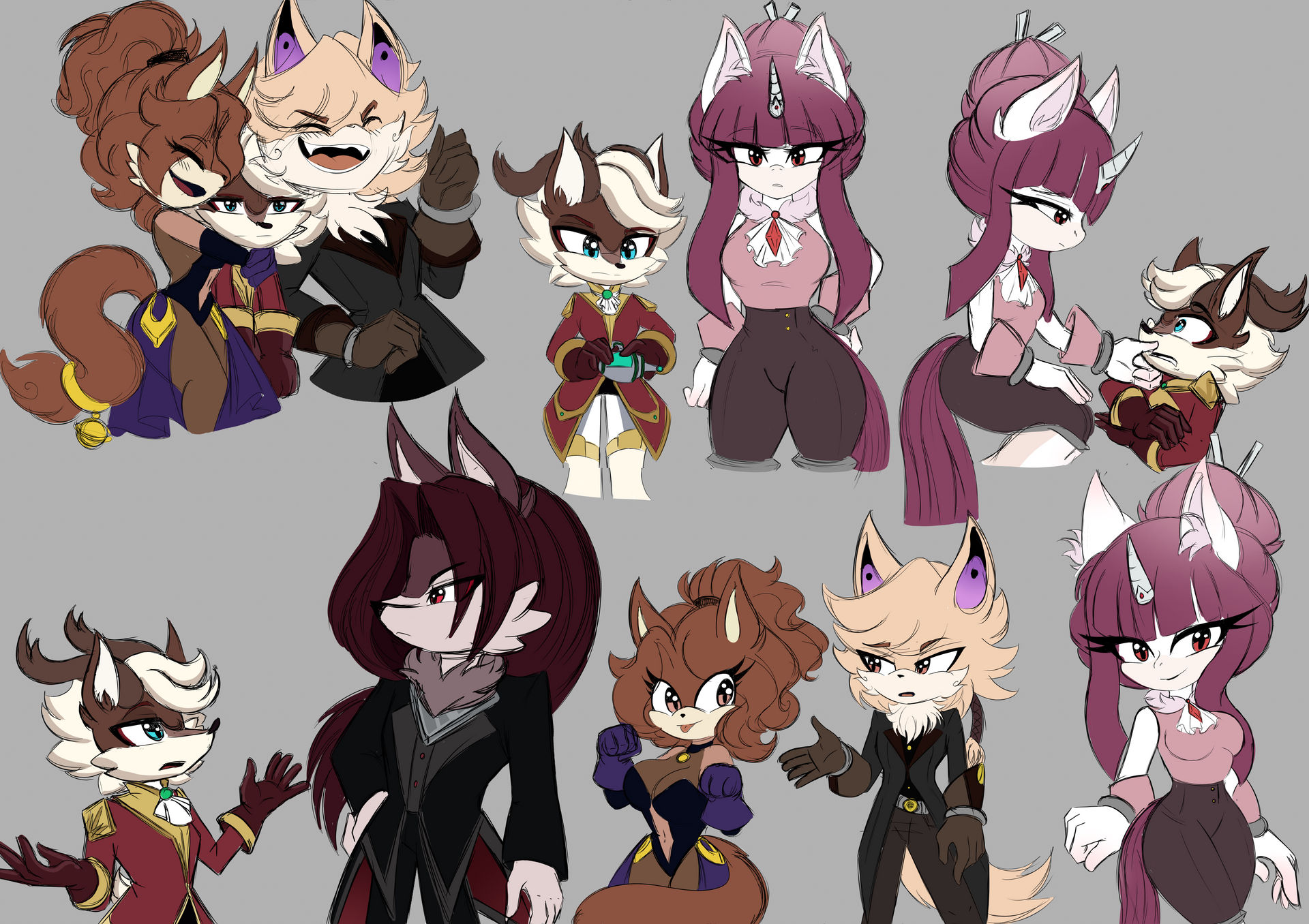 Mobain R Mobian universe by Lunabandid on DeviantArt