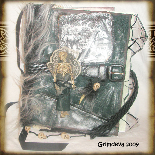 Cemetery Altered Art Journal