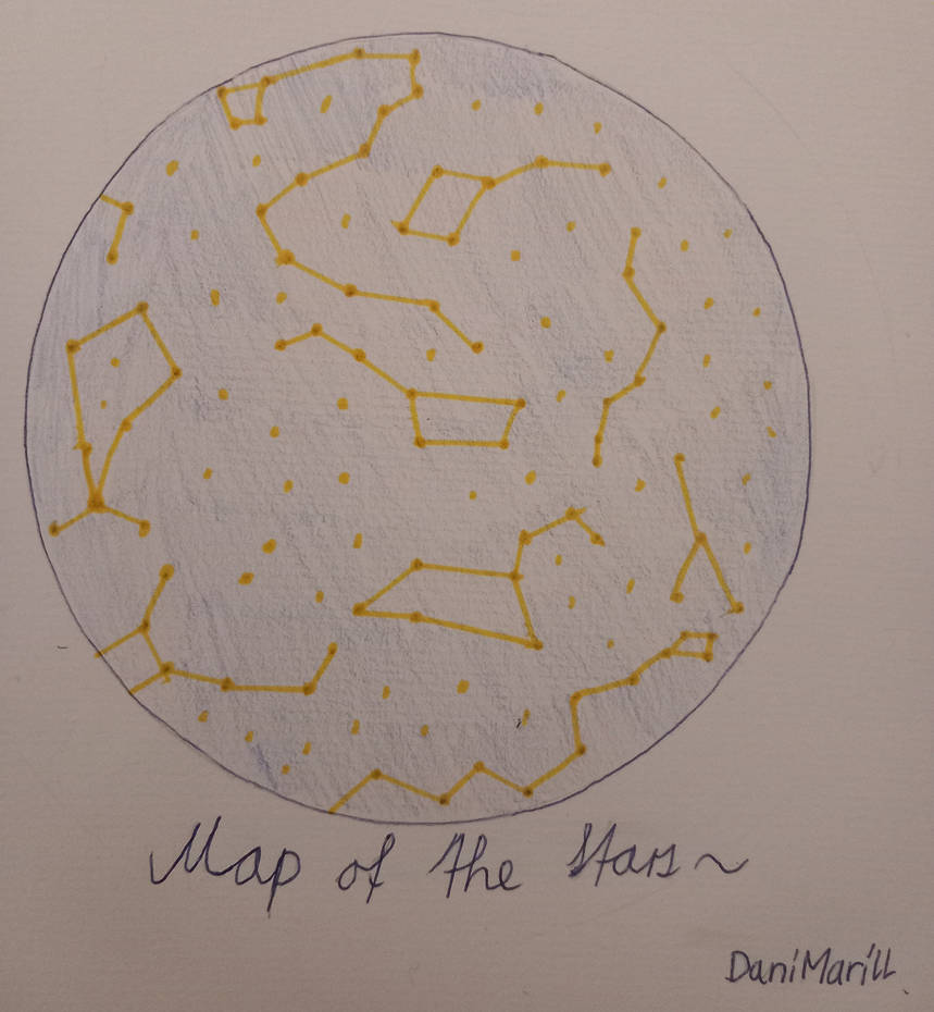 Map of the Stars ~ by DaniMarill on DeviantArt