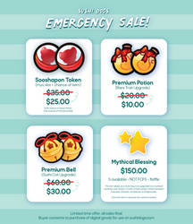 [OPEN] Sushi Dog Emergency Sale