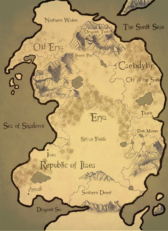 Daughter of the Sun Map