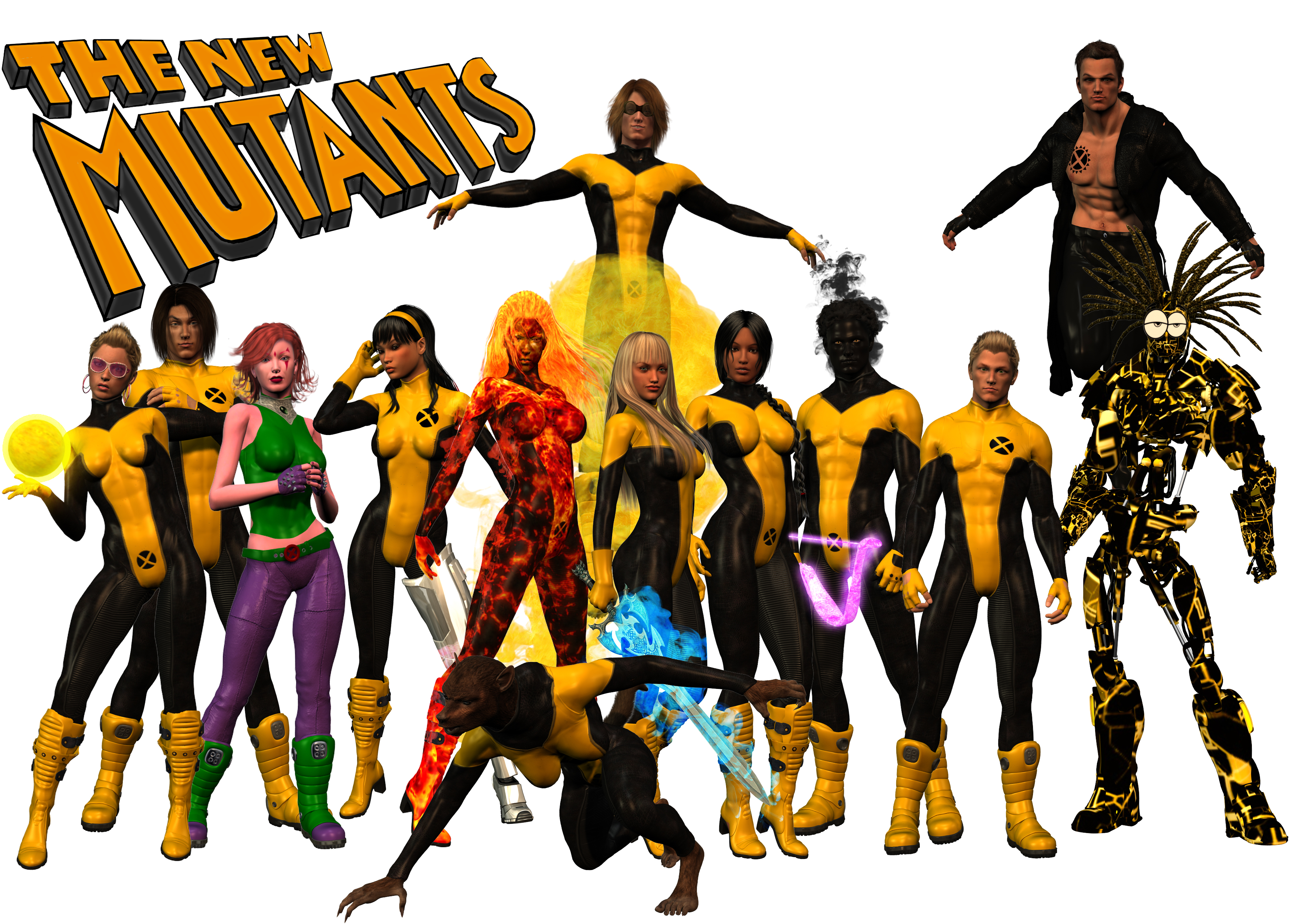 New Mutants - Dream Team by DragonSpawn2000 on DeviantArt