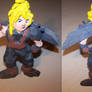 3D FFVII Cloud Strife