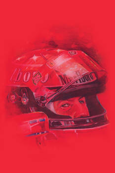 Schumacher with Helmet