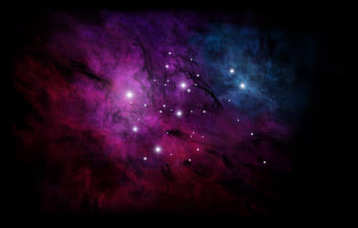 Space Nebula Stock Image