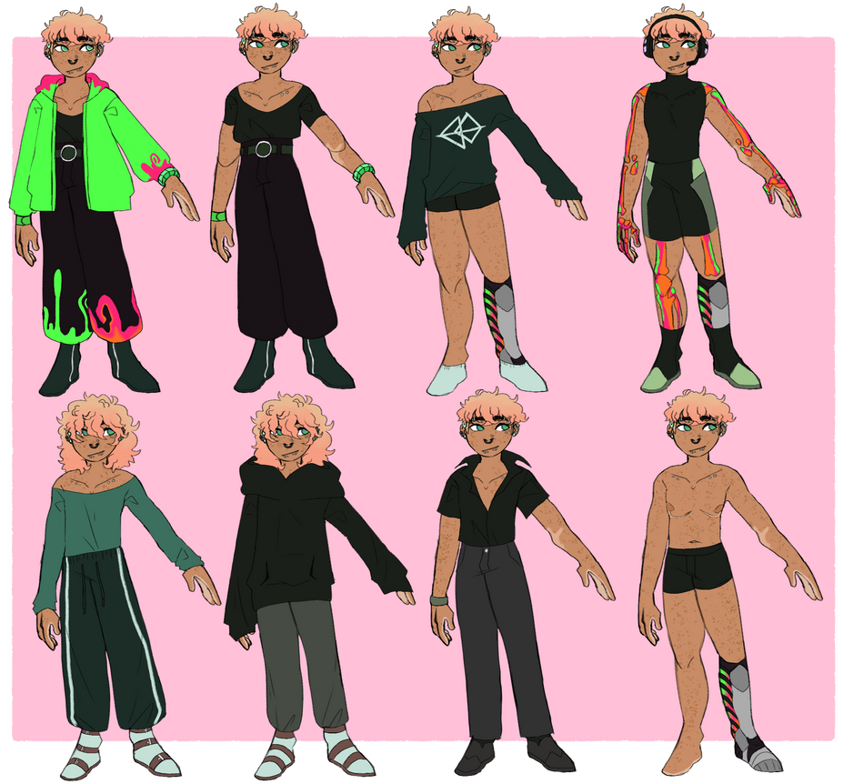 Raid outfits by Ed-Nebula on DeviantArt